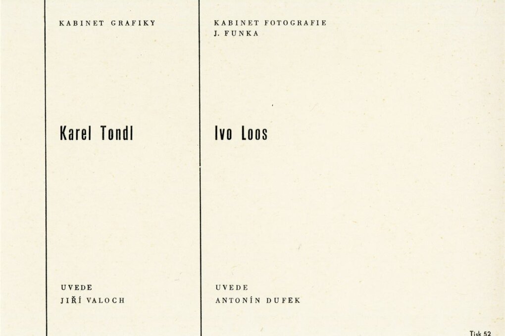 Ivo Loos. Poutě a tváře